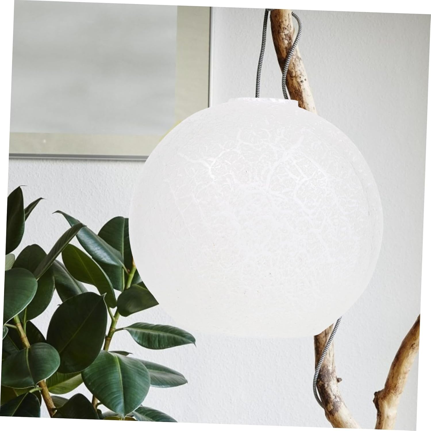 Ceiling Lamp Cover Cracked Pattern Glass Light Fixture for Chandelier Diameter Replacement for Ceiling Lights and Fans Decor Accent