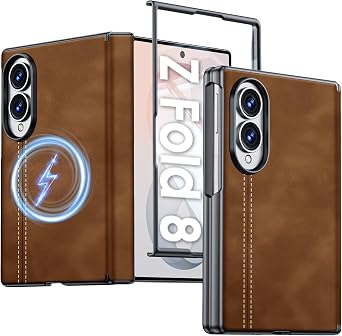 Magnetic for Samsung Galaxy Z Fold 8 Case with HD Screen Protector