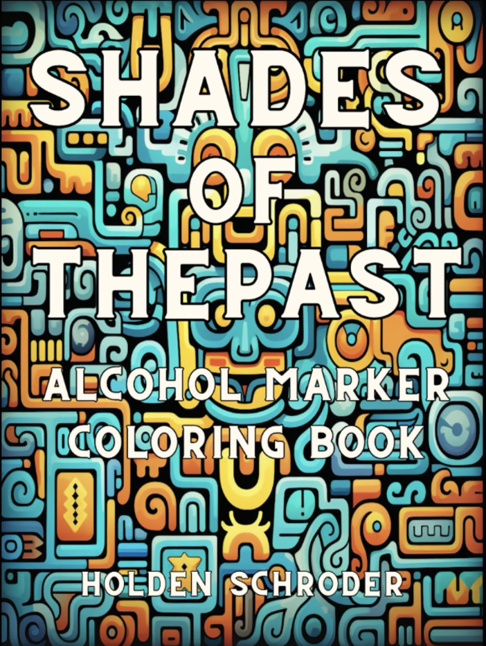 Livre de coloriage feutres à alcool pour apprendre les ombrages