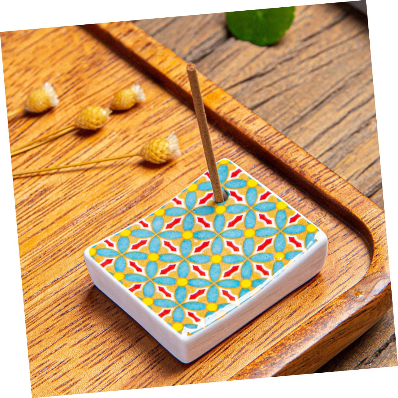 Repose-Baguettes, Supports à Baguettes pour Restaurant, en céramique Multicolore, 4 x 3,2 x 1 cm, Lot de 6