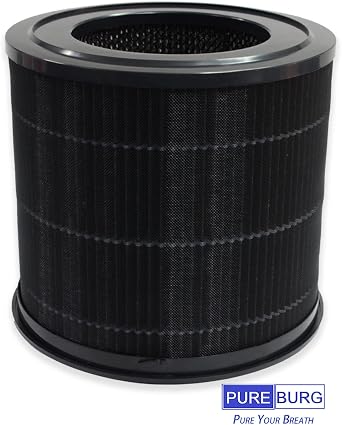 PUREBURG Replacement Filter Compatible with Smartmi P1 Air Purifier (FJY6005EU ZMKQJHQP11)H13 2-Pack