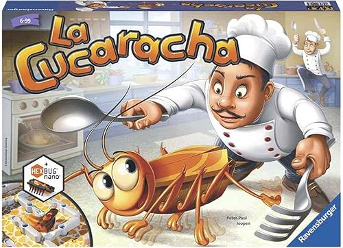 Ravensburger - La Cucaracha Juego De Mesa 6 Años | Juegos De Mesa Adulto | 2-4 Jugadores | Regalos para Niños | Board Games | Juegos De Mesa Niños 6 Años