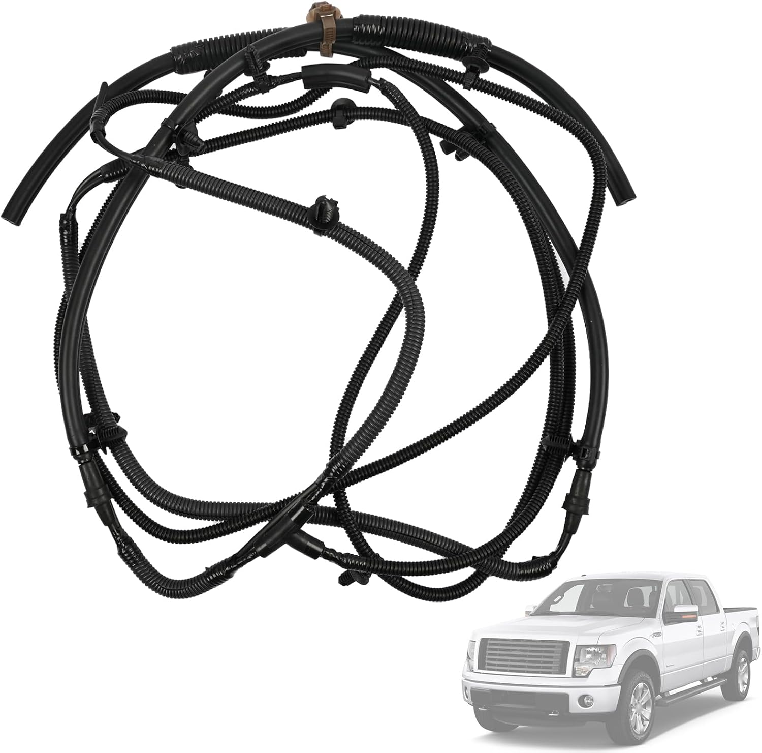 BL3Z7A785A Front Axle Hub Vacuum Line Tube Fit for Ford F-150 F150 2011 2012 2013 2014 4WD IWE 3.5L 3.7L 5.0L 6.2L Auto Locking Hub Vacuum Line Hose 4×4 Integrated Wheel End BL3Z-7A785-A