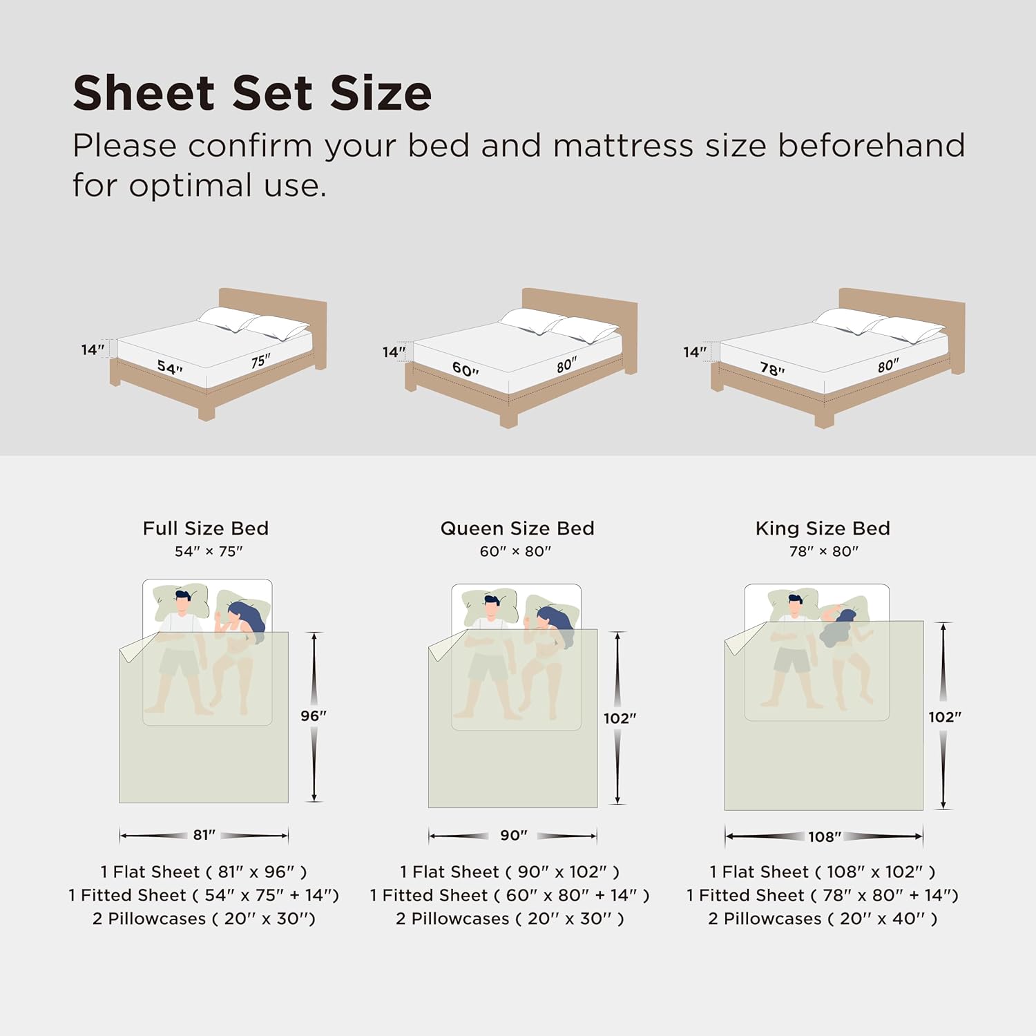 Bedsure Satin Sheets Queen Size - 4 Piece Silky Bedsheets with Elastic Corner Straps and 15 Inches Deep Pocket Fitted Bedsheet,1 Flat Sheet, 2 Satin Pillowcases, Good for Hair &Skin(Queen,Silver Grey) - Image 8