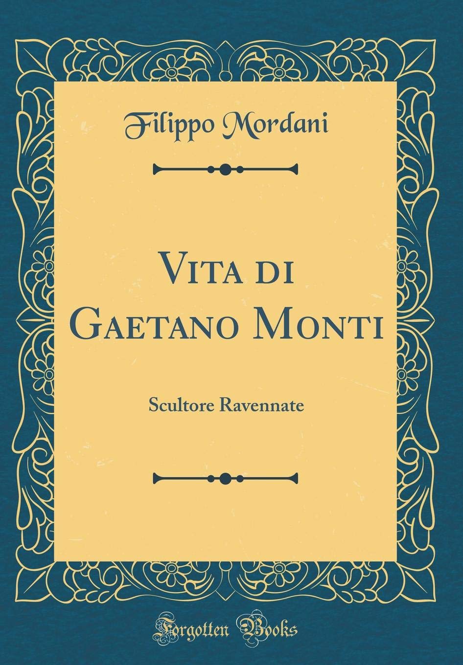 Gaetano Monti Scultore Ravennate lecture d'art pour vos moments de détente