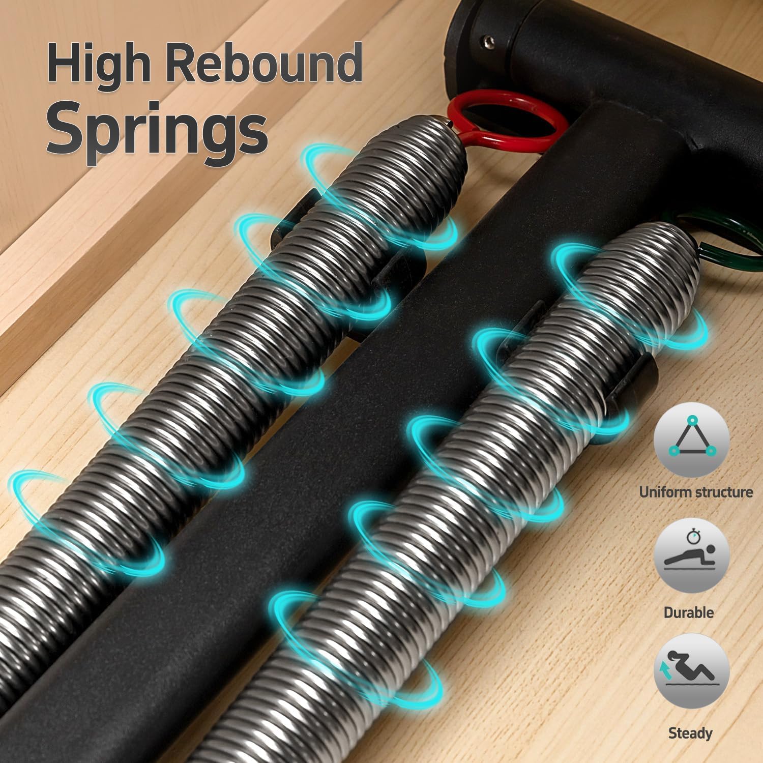 Faittd Pilates Chair, Split-Pedal Stability Combo Chair with Handles,Pilates Reformer Machine,Pilates Equipment for Home Or Studio Use