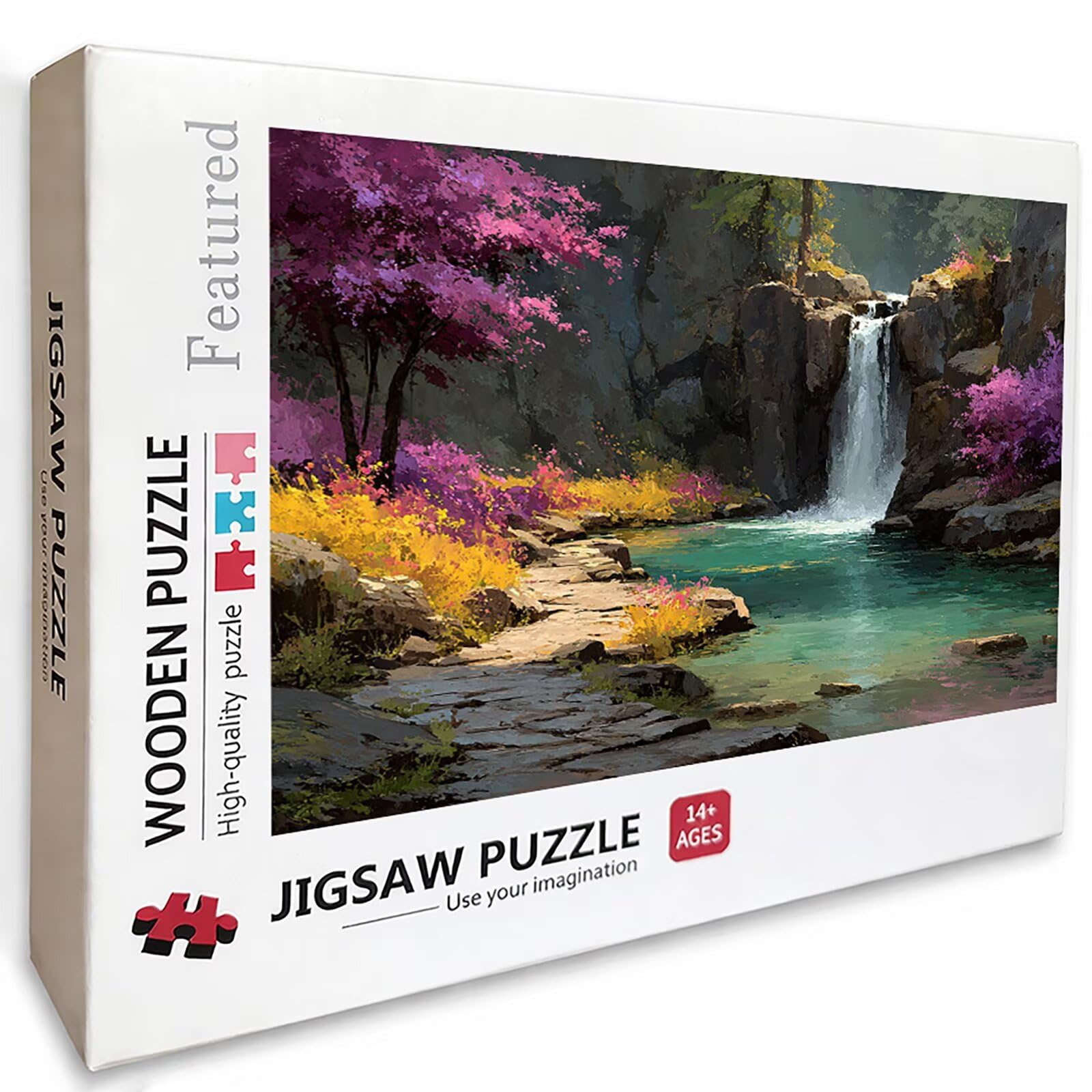 Puzzle 3000 elementów dla dorosłych, krajobraz, drewniane puzzle, 122 x 81 cm, części ściśle do siebie pasują, dla mężczyzn, kobiet, starszych seniorów, relaks i odstresowanie, prezenty, dekoracja