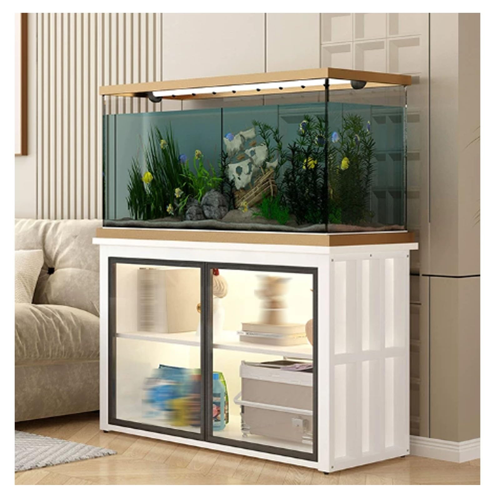 Meuble Aquarium, Support Pour Aquarium, Aquariums Complet Avec Meuble