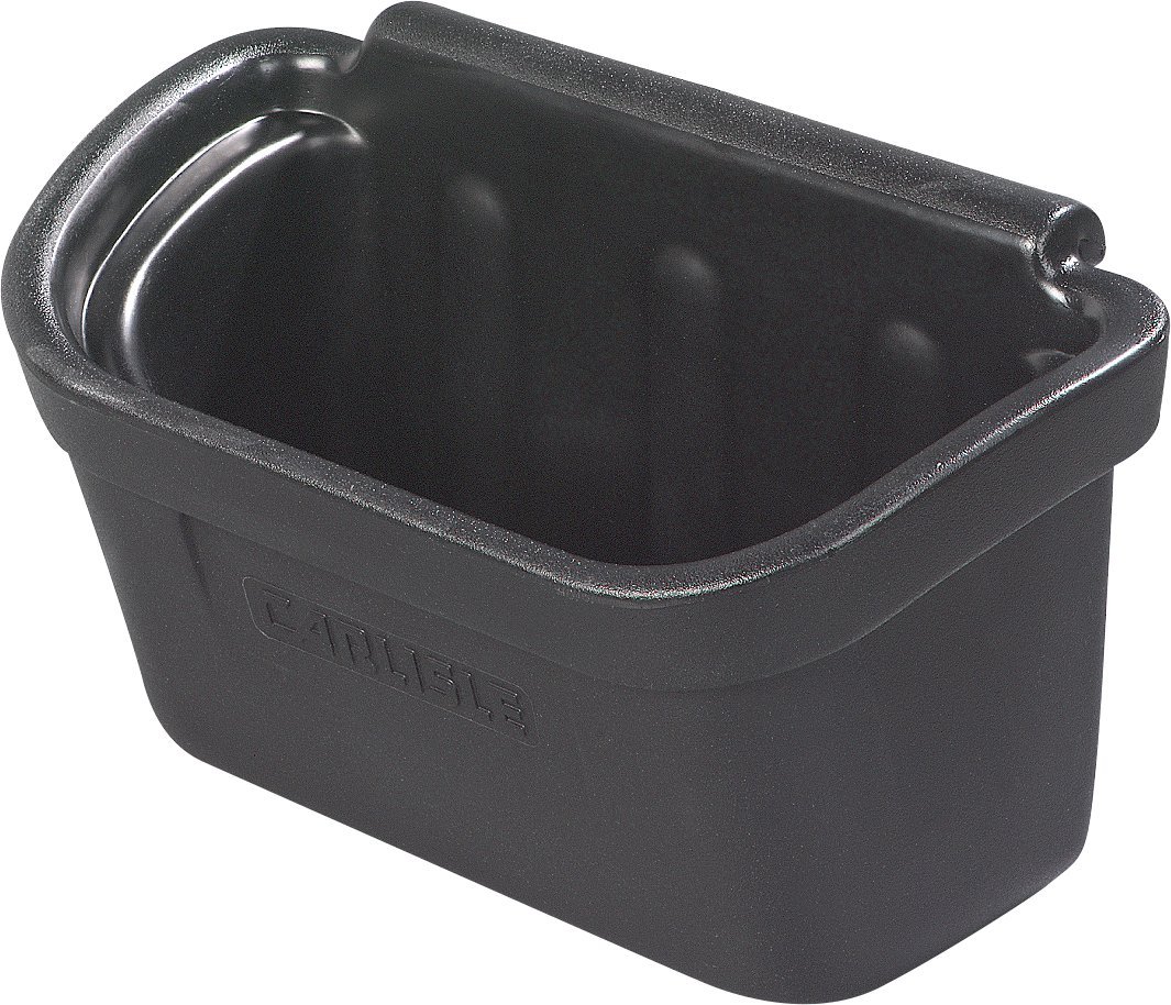 Carlisle FoodService ProductsCC11SH03 Polycarbonate Silverware Bin for Bussing Cart, 11" Length x 18" Width x 11" Height, Black