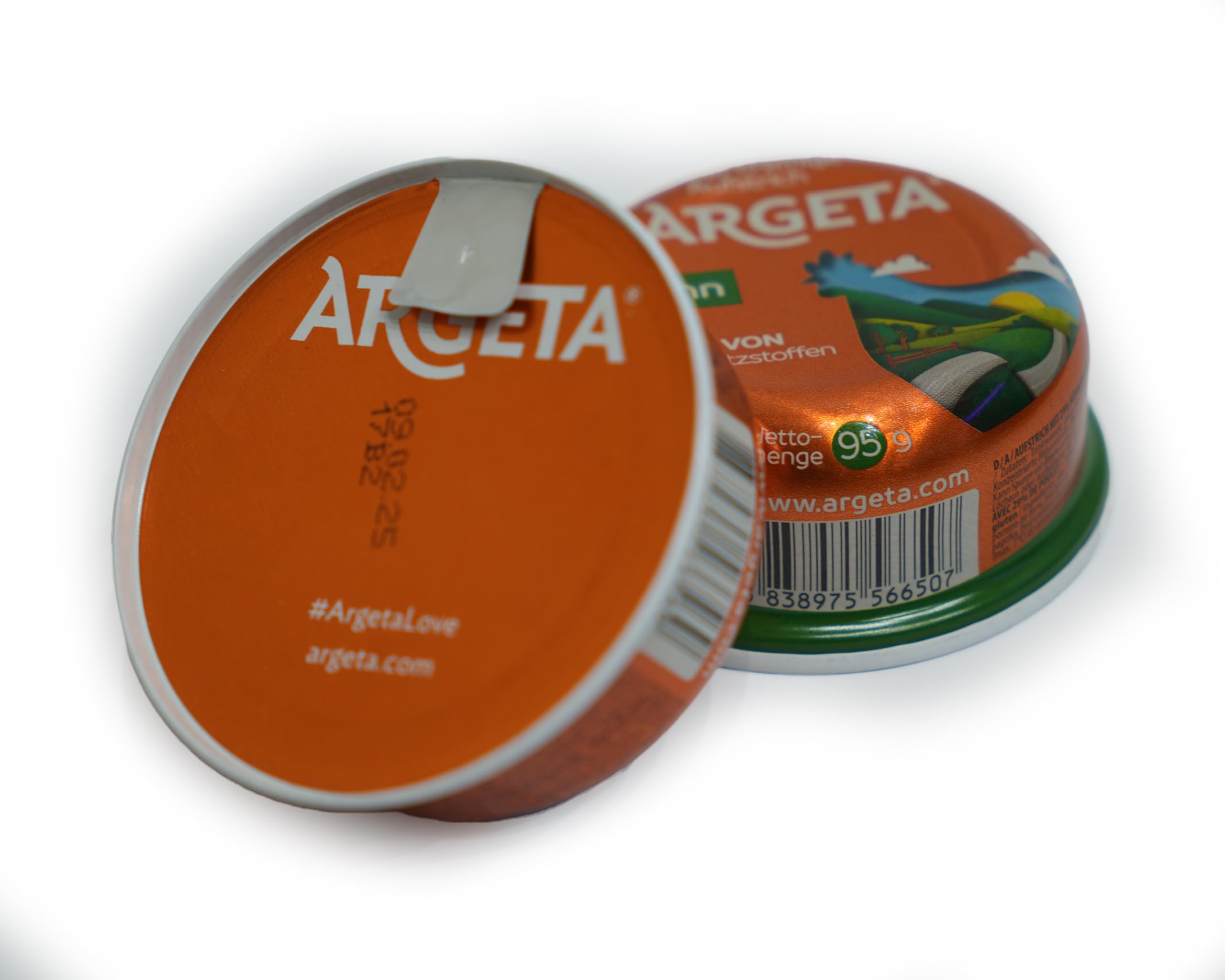 Pellear Argeta Huhn Aufstrich 14x95g - Cremiger Brotaufstrich - Keine Zusatzstoffe – Premium Aufstrich – 14 Dosen kulinarischer Aufstrich im Vorteilspack – Naturaroma – 1330 Gramm