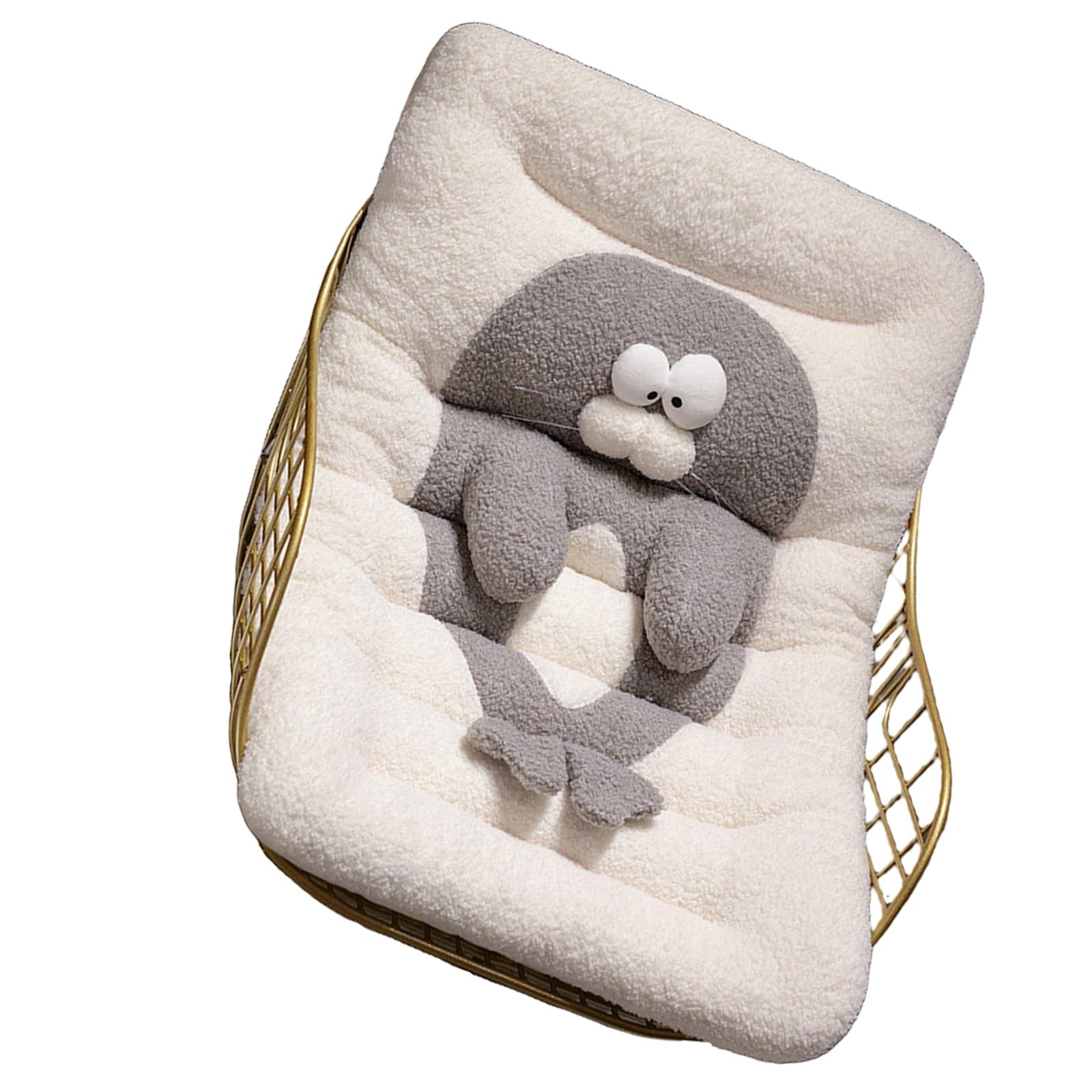 Coussin de siège long en mousse et tissu respirant haut de gamme