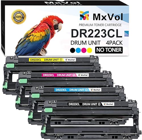 MxVol Unidad de tambor de repuesto compatible Brother DR223CL DR-223CL para Brother HL-L3290CDW MFC-L3710CW MFC-L3750CDW HL-L3210CW MFC-L3770CDW