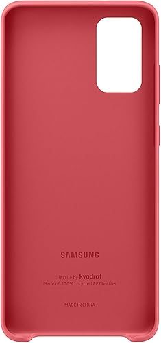 Miniatura 4 de Samsung Original Galaxy S20+5G Kvadrat Funda De Teléfono Móvil De Poliéster RecicladoFunda Para Teléfono Inteligente - Rojo