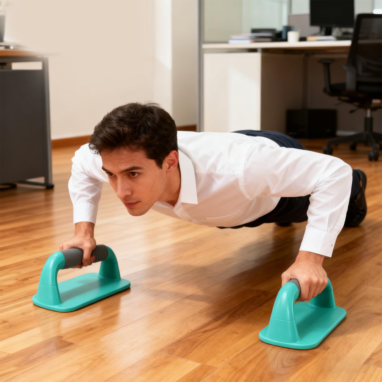 Barras para Push Up de suelo, equipo de entrenamiento multifuncional