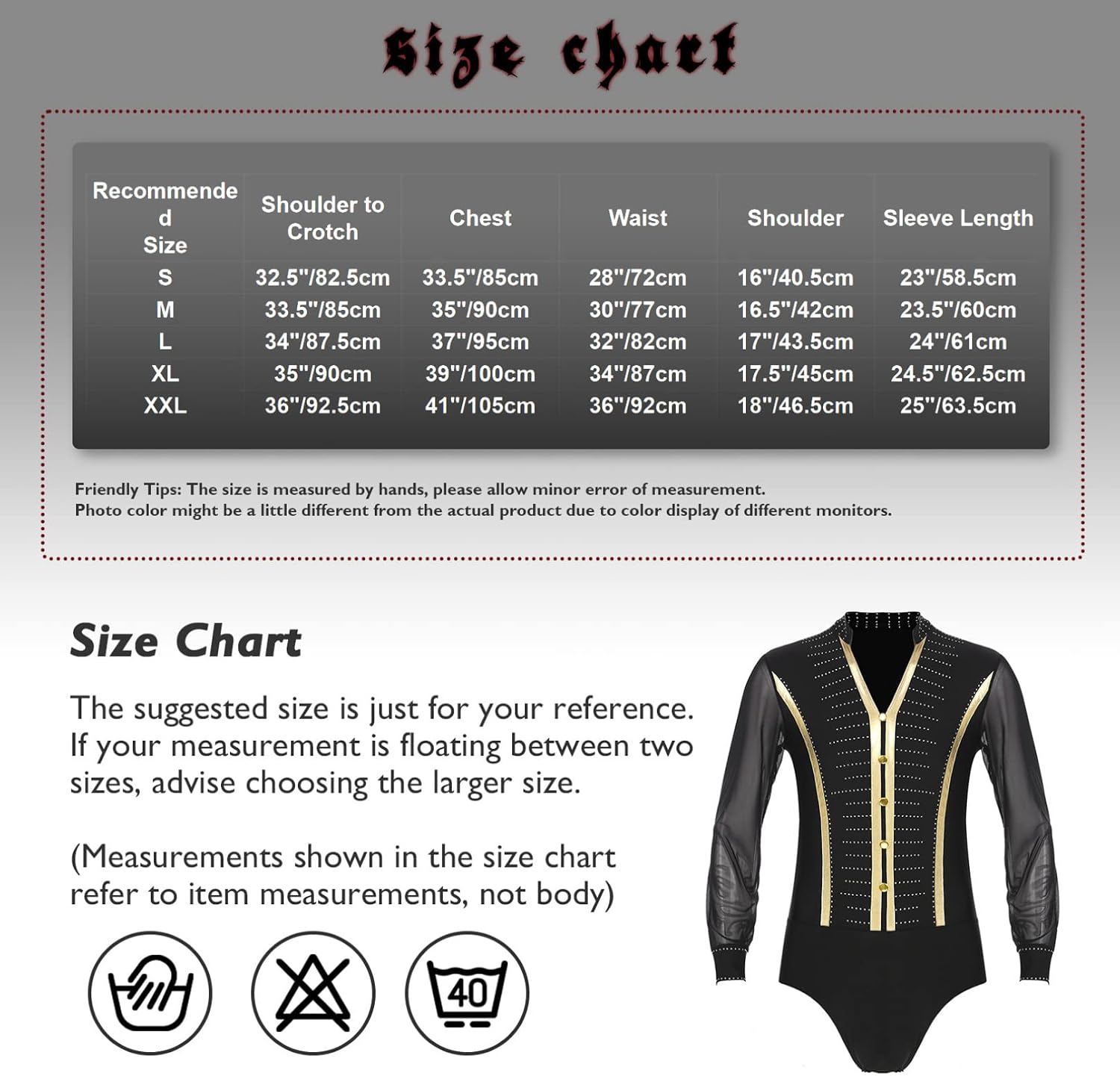 iiniim Men's Shiny Rhinestone Deep V Neck Latin Tango Dance Shirt Leotard Ballroom Dance Costume