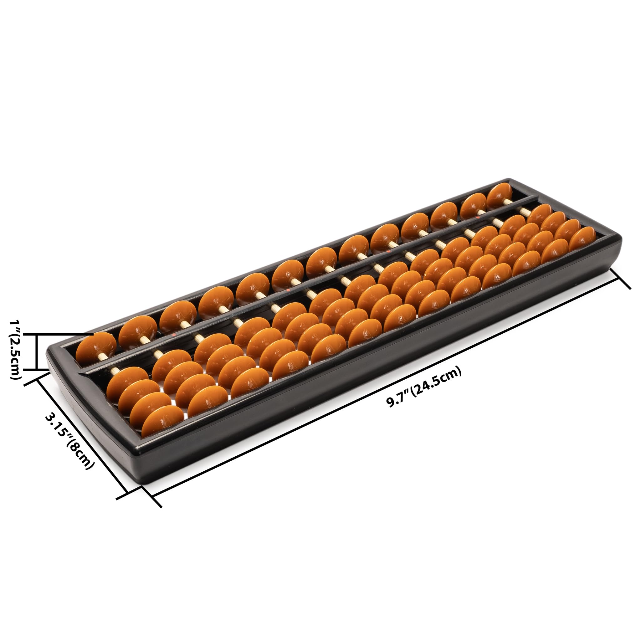 Boulier Soroban Japonais 13 Colonnes – Calculatrice Tactile Pour Le Calcul Mental, Idéal Pour L’apprentissage Montessori