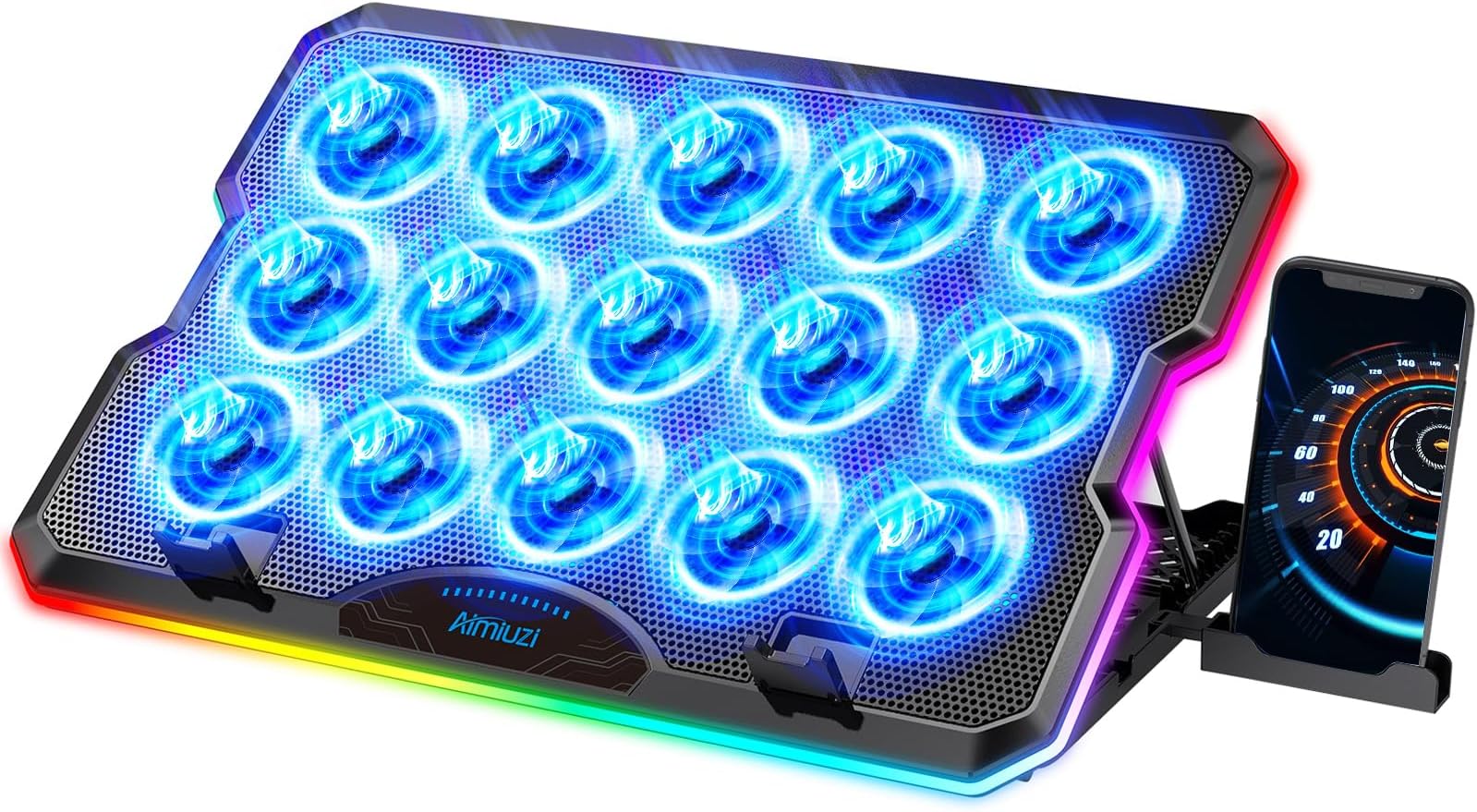 Amazon.com: AIMIUZI Gaming Laptop Cooling Pad, Laptop Cooler with 15 ...