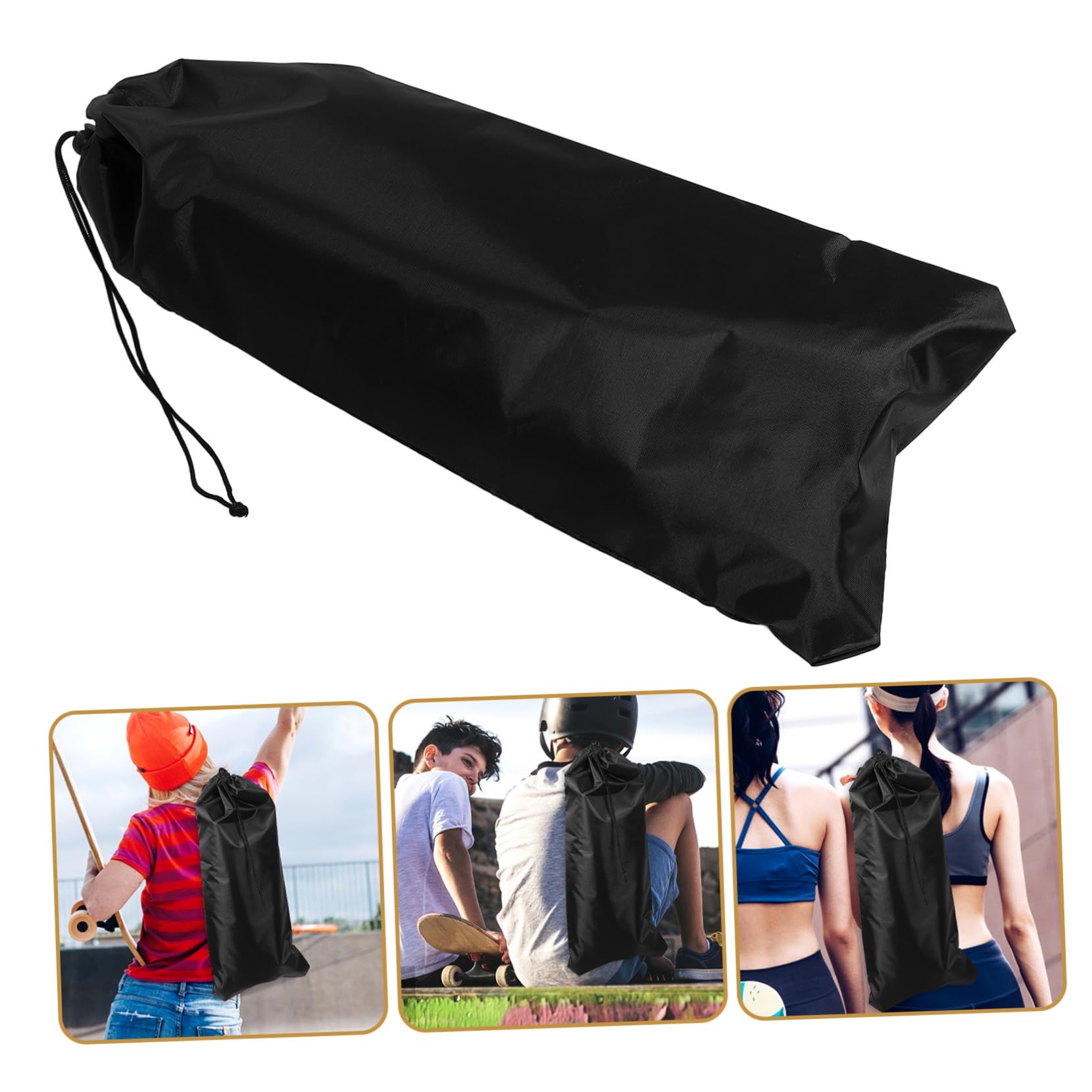 WHAMVOX Sports Bag for Boys Skateboard Deck Storage Practical Stylish Multi-purpose Sling Bag Outdoor Use
