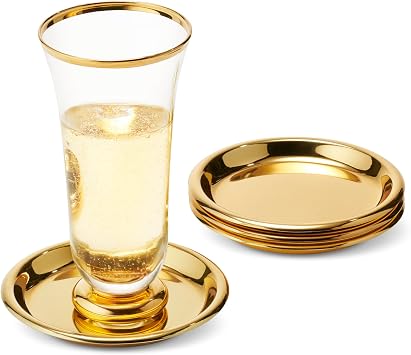 AERIN Marzia Gold Coasters