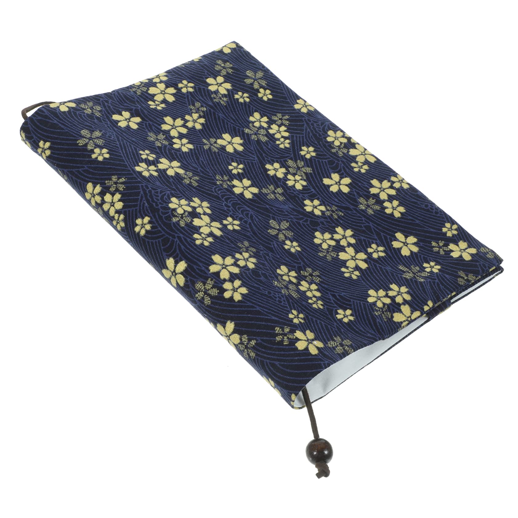 SHINEOFI 4pièces Couverture De Tissu Fait Main Housse Décorative Textile Protège Cahier Motif Cerisier Pour Notes Et Journaux