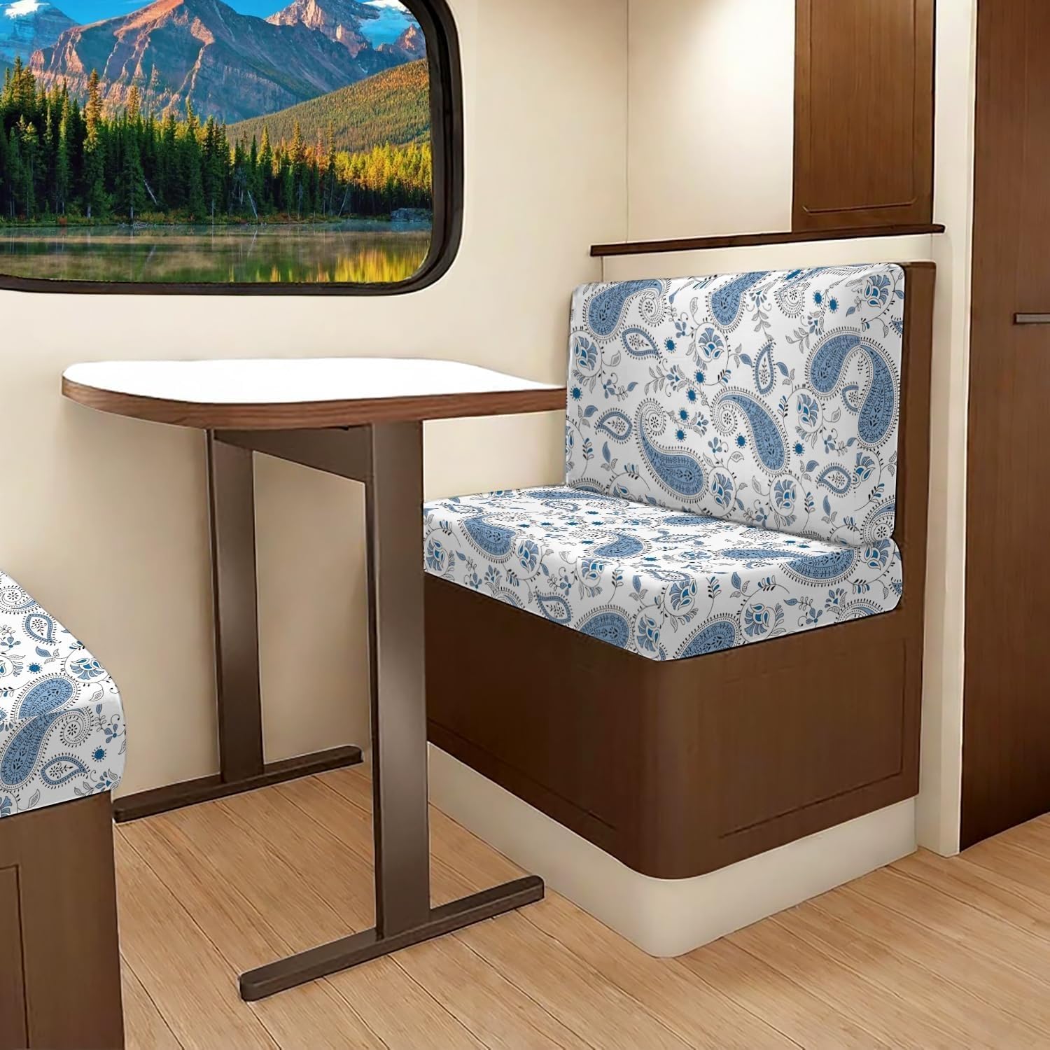 Housse banquette RV lavable pour rénover les sièges de camping