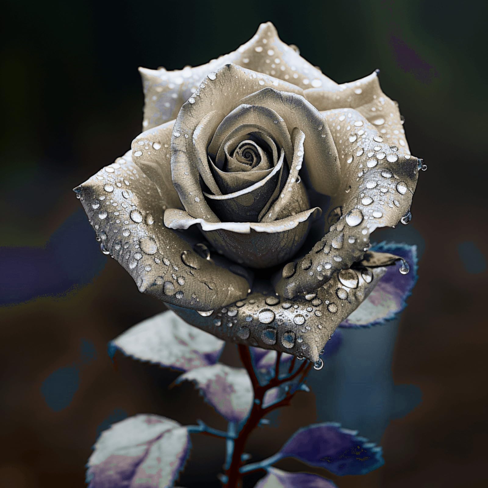 Unique Rose Bulbs for Planting Now UK Ornamental Perennial Natural Organic Excellent Display Good for Containers Cold-Resistant Easy Plant Greening Flower-3bulbs-C
