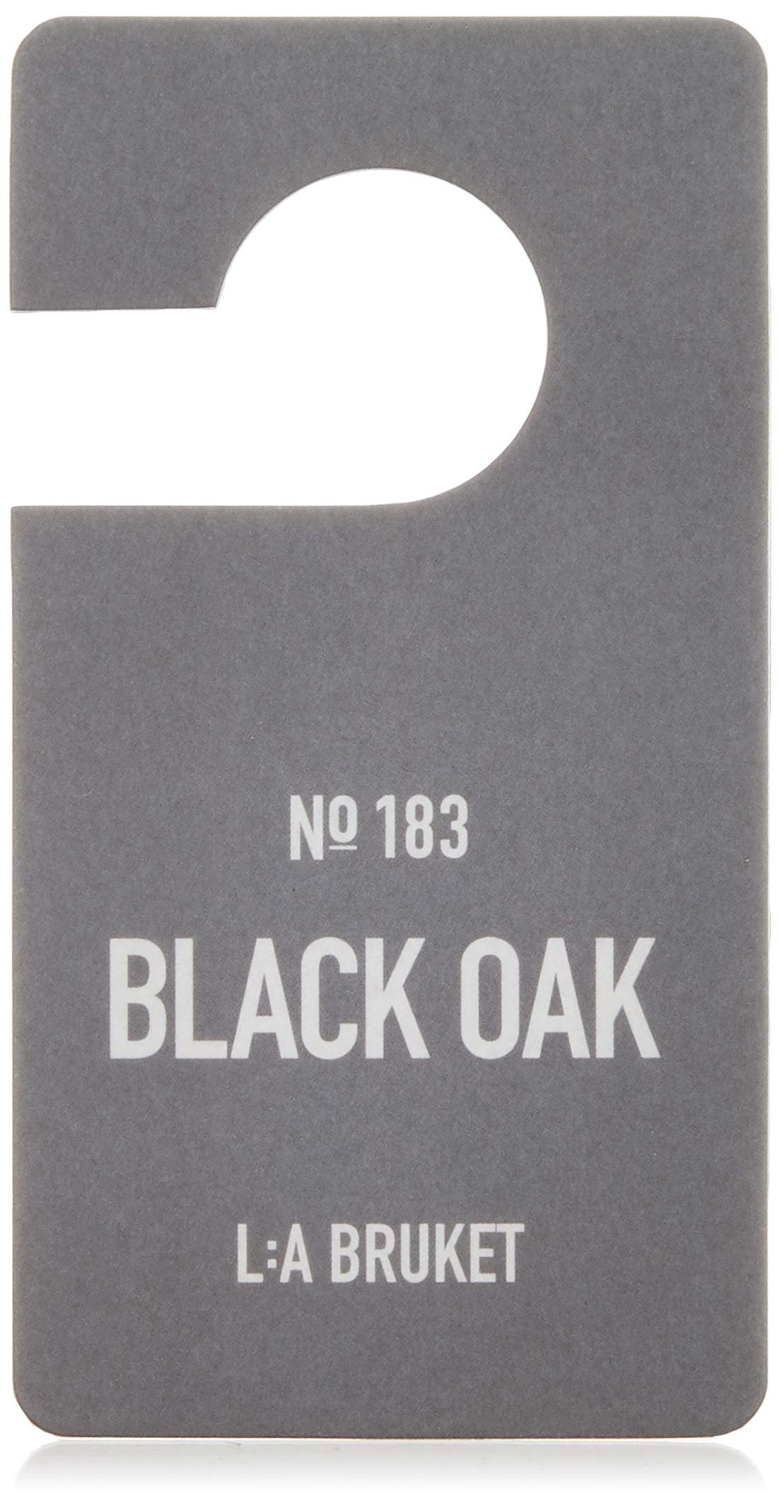 L:a BruketNo. 183 Black Oak Fragrance Tag