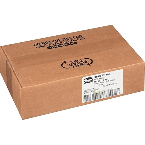 Miniatura 3 de Heinz Paquete de una sola porción de miel (paquetes de 0.3 onzas, paquete de 200)