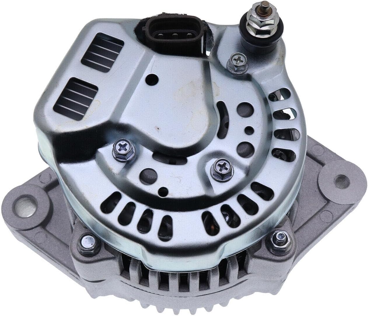 New Alternator 19630-64013 19630-64010 19630-64011 19630-64012 19630-64014 1963064010 Compatible with Kubota Engine V1505 D1105 D902 WG1605 Z482 12V 55A