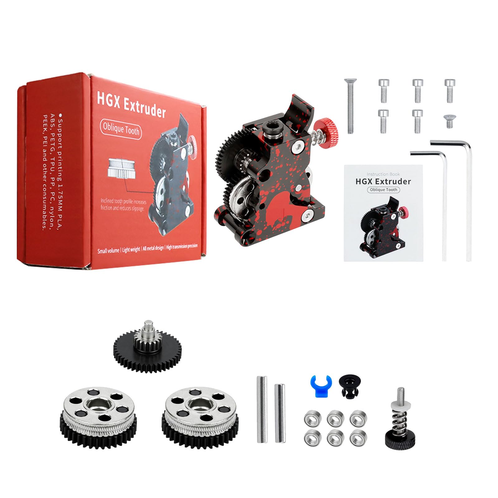 LITE Extruder aus gehärtetem Stahl, Metall Aluminium, Extruder