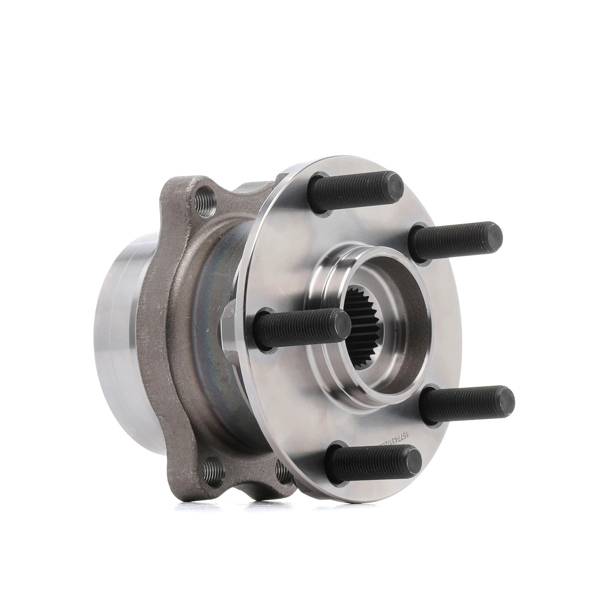 RIDEX 654W1427 Juego de cojinete de rueda Trasero Derecha Trasero Izquierda para sistema de lavado de faros Rodamiento integrado en buje de rueda con tuerca con anillo sensor ABS con buje de rueda