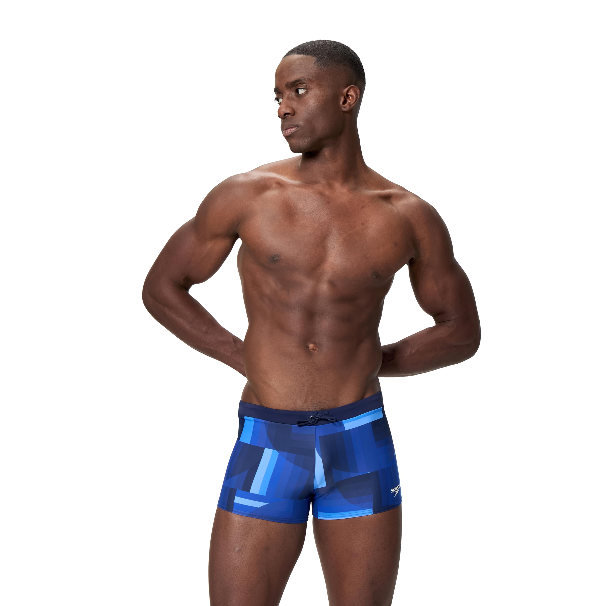 Speedo Men's Valmilton Aquashort, Navy Blue, 28