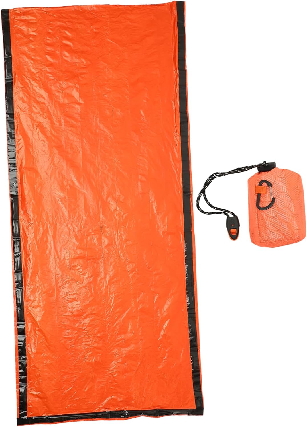 Emergency Sleeping Bag Pe Aluminum Film Bivy Sack for Survival Lightweight and Compact for Outdoor Camping