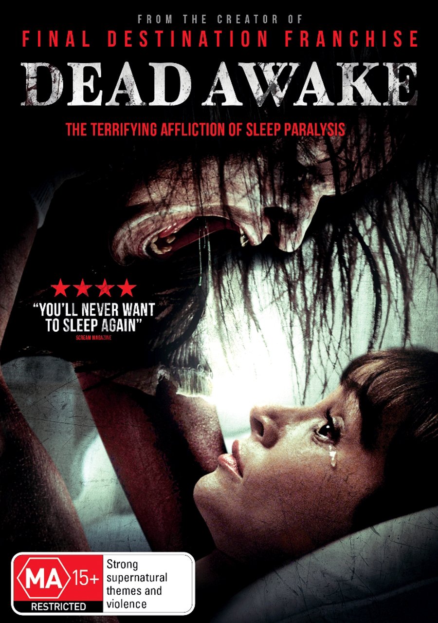 Dead Awake película en DVD para noches de cine de terror intenso en casa