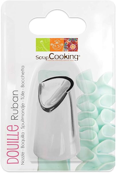 Scrapcooking 1802 Douille Etoile Inox Argent 14 x 10,8 x 3,2 cm, Étoile - 4