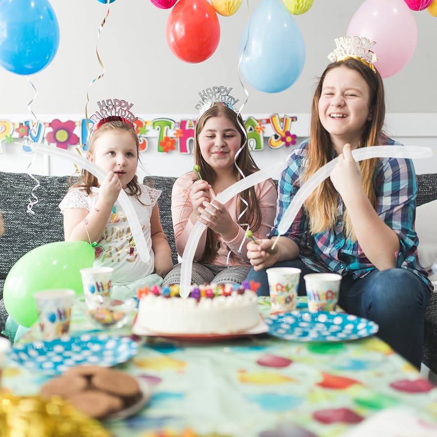 Clear 260 Balloons, 100Pcs Transparent Twisting Long Balloons For Tying