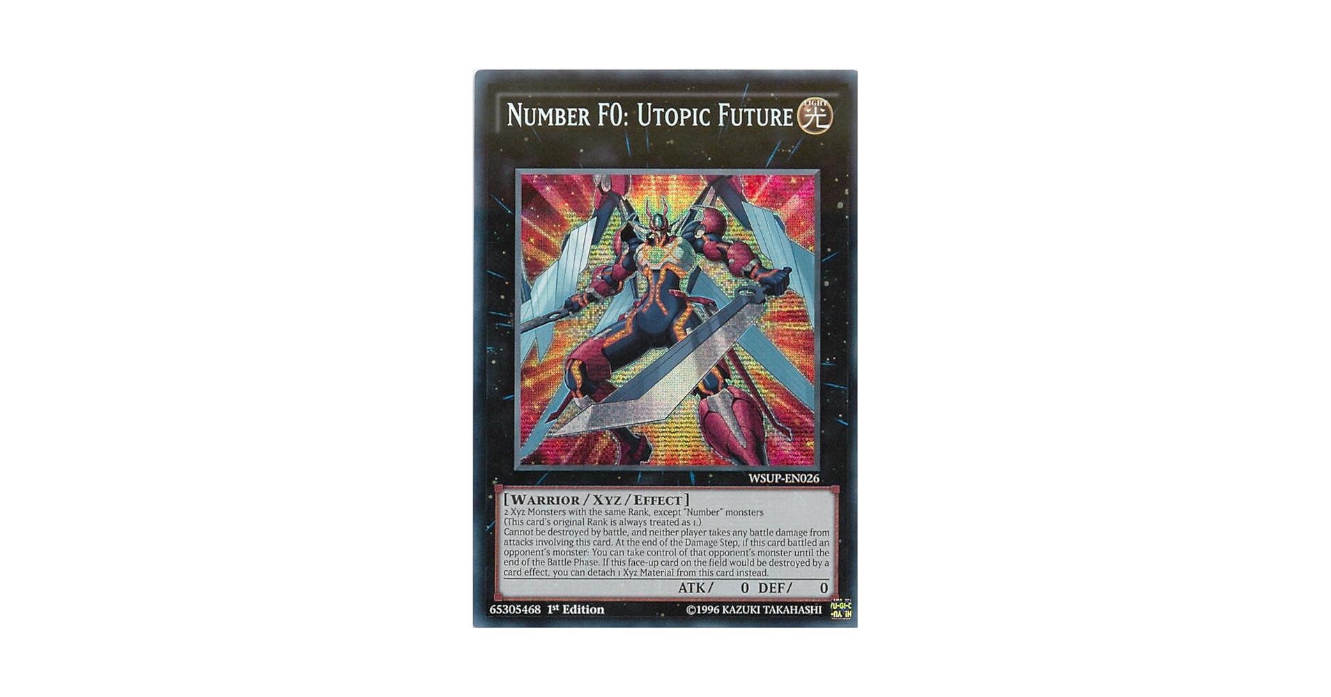 Yu-Gi-Oh! - Number F0: Utopic Future (WSUP-EN026) - World