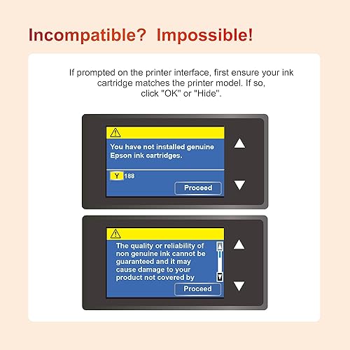 Miniatura 6 de ejet Paquete combinado de 10 cartuchos de tinta 252XL remanufacturados para EPSON 252 cartuchos de tinta para impresora Epson Workforce WF-7110