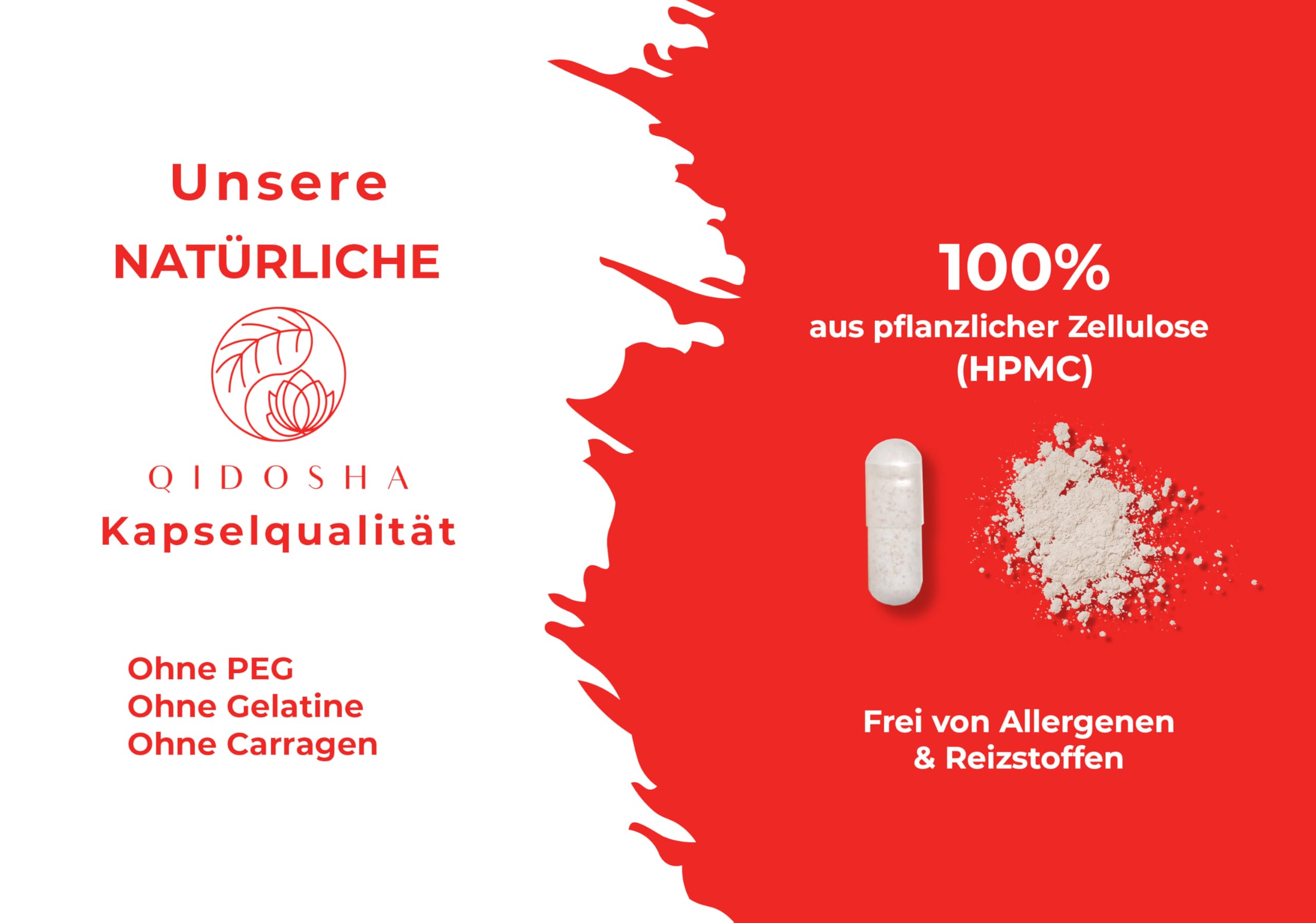 QIDOSHA® Glucosamin & Chondroitin plus Vitamin C, 240 Kapseln, jede Charge laborgeprüft, deutsche Fertigung, 1400mg Glucosamin, 1200mg Chondroitin & 200mg Hagebuttenextrakt je Tagesportion (3 Kapseln)