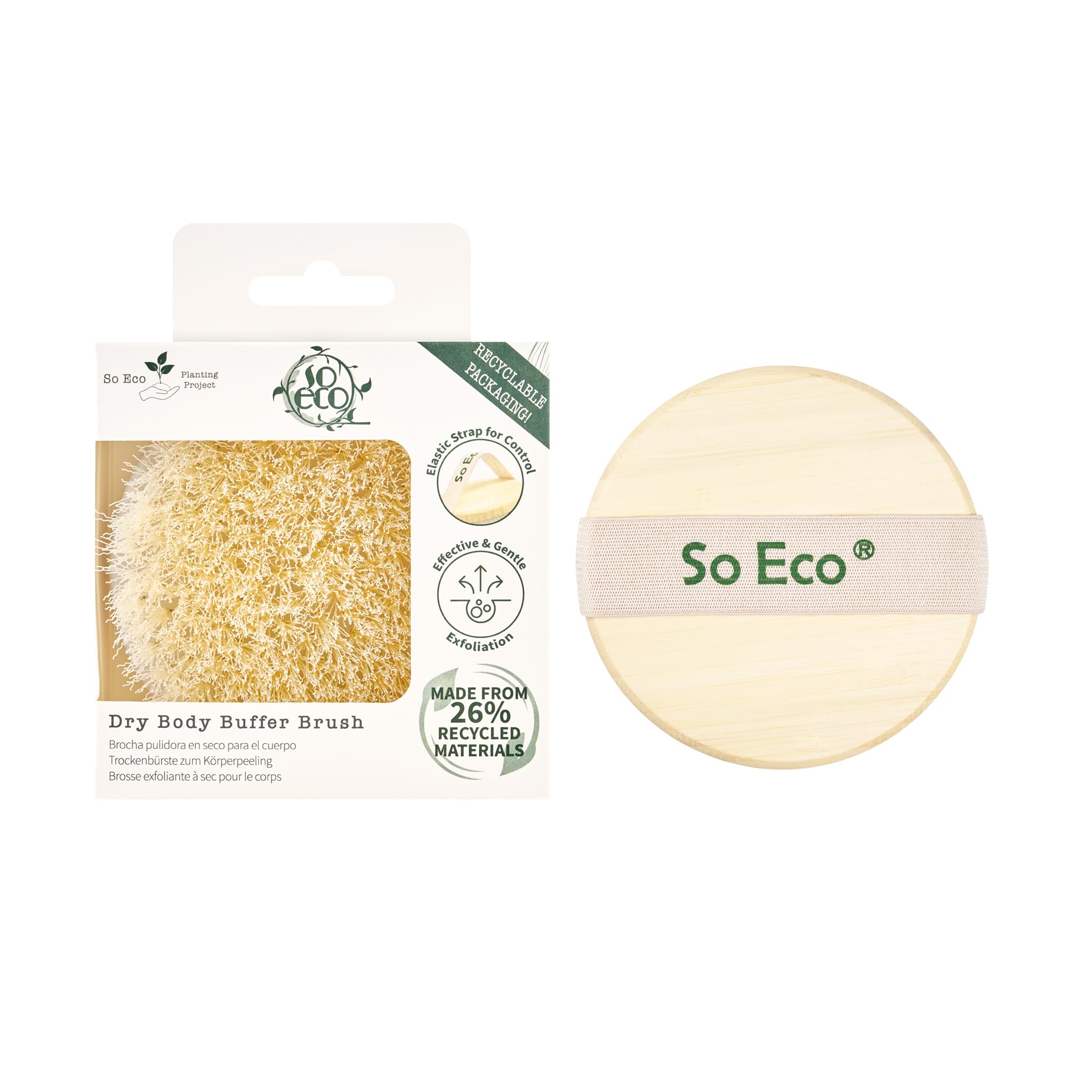 So Eco Dry Body Buffer Brush