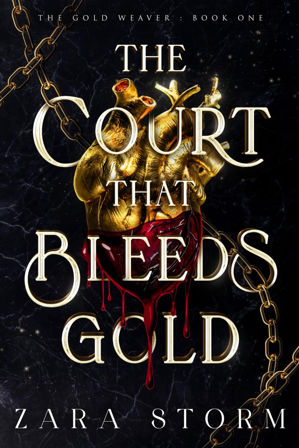 The Court that Bleeds Gold: A Dark Fantasy Romance (The Gold Weaver) (Paperback) Thumbnail