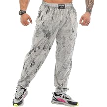 Mens Loose fit Sweatpants with Pockets, Baggy Design 100% Cotton, Thin, Muscle Pants