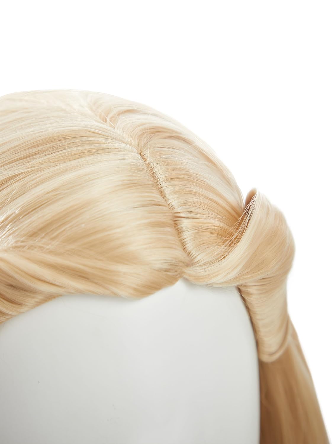 haikyuu Women Kind Witch Wig Long Blonde Wavy Curly Wig Fairy Princess Elf Cosplay (Blonde)