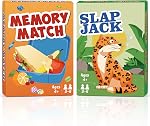Card Games,Go Fish and Old Maid Card Game for Kids Ages 4-8,Fun Classic Interactive Games for Kids Toddlers Adults,Perfect for Stocking Stuffers Gifts,Family Game Night Party Games(Go Fish&Old Maid)