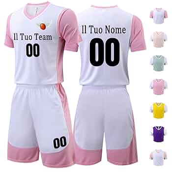 Completo Basket Personalizzabile Bambino - Maglietta E Pantaloncini | Con Nome E Numero - Foto 5