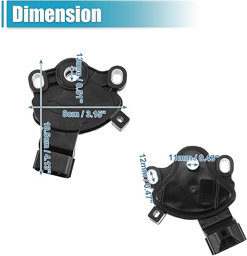 Miniatura 7 de X AUTOHAUX 42700-23010 Interruptor de alimentación de seguridad neutra del coche Sensor de rango de cambio de caja de cambios para Hyundai Elantra