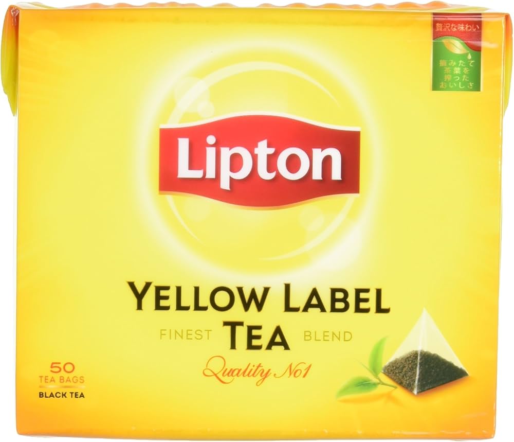 Amazon.co.jp: Lipton Yellow Label Tea Bags, Pack of 50 : Food