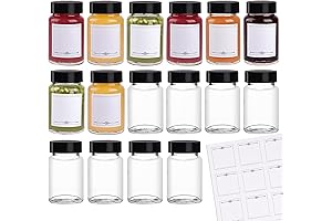 Compact and Leakproof 2 oz Glass Shot Bottles with Lids