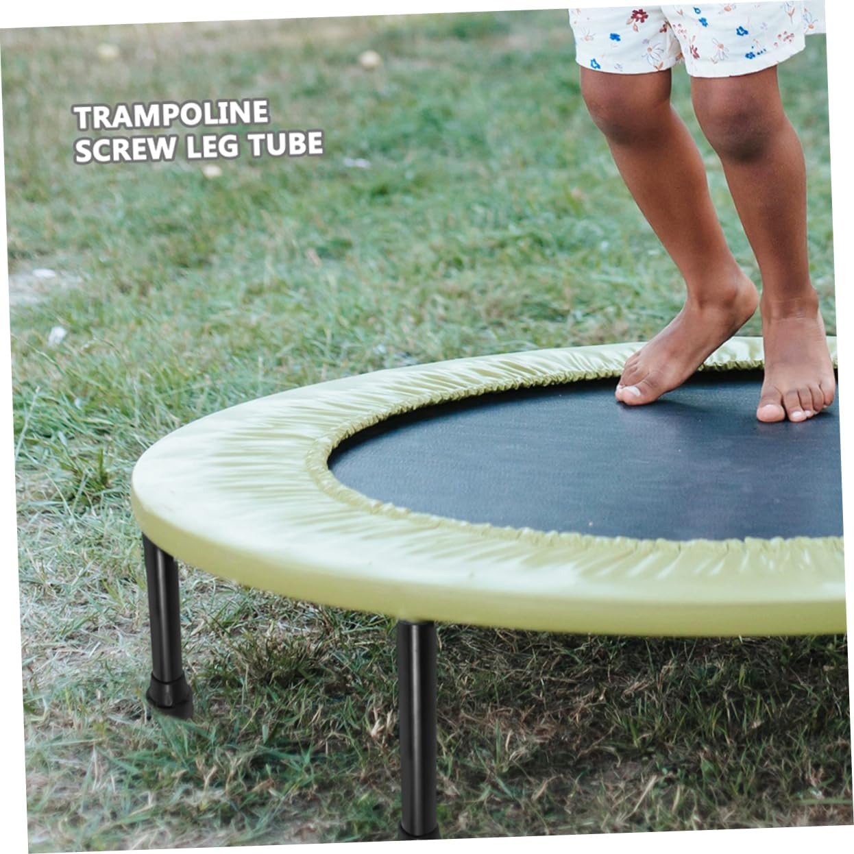 5pcs Non- Trampoline Leg Covers Replacement Tubes for Enhanced Stability and Stainless Steel Construction Fit for Safe Bouncing