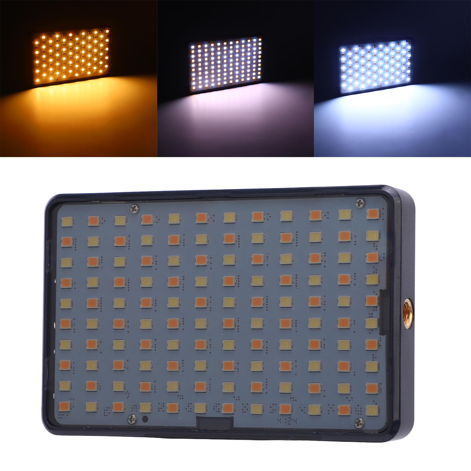 FLEXMAN Luce per Selfie con Lente Polarizzante CPL 52mm, Luminosità 2500K~9000K Illuminazione Regolabile a 120° Luce di Riempimento con Clip per Lente Polarizzata CPL Senza Fili